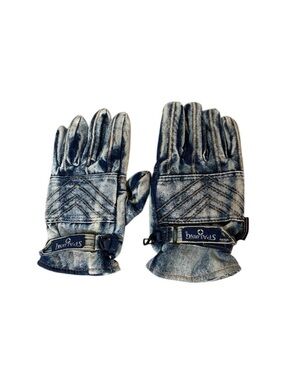 Spalding Denim Thinsulate Insulated Gloves Blue Jean Workwear Winter Gloves